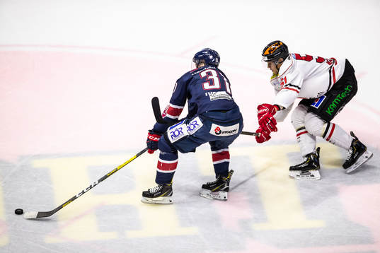 Örebros Kristian Näkyvä och Linköpings Olle Lycksell