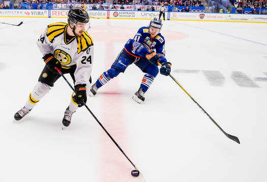 Brynäs Emil Molin och Växjös Ludvig Nilsson