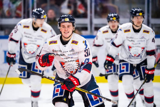 Linköpings Olle Lycksell jublar