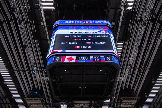 The media All star team with Samuel Fagemo and Rasmus