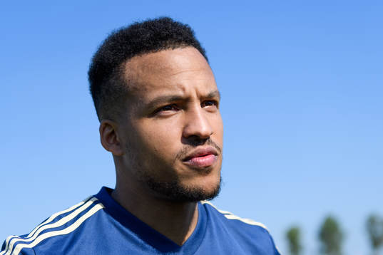 Martin Olsson is being interviewed