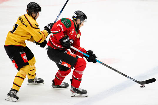 Petter Emanuelsson of Luleå and Theodor Lennström of