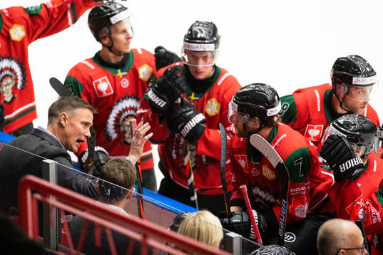 Head coach Roger Rönnberg of Frölunda