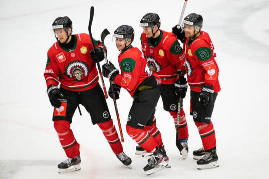 David Printz, Max Friberg, Joel Mustonen and Mats Rosseli