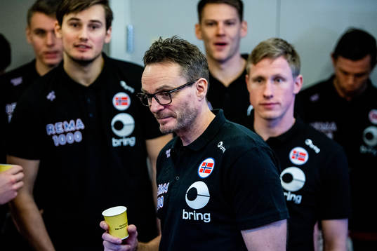 Christian Berge, head coach of Norway