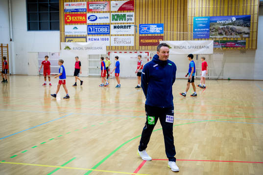 Christian Berge, head coach of Norway