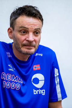 Christian Berge, head coach of Norway