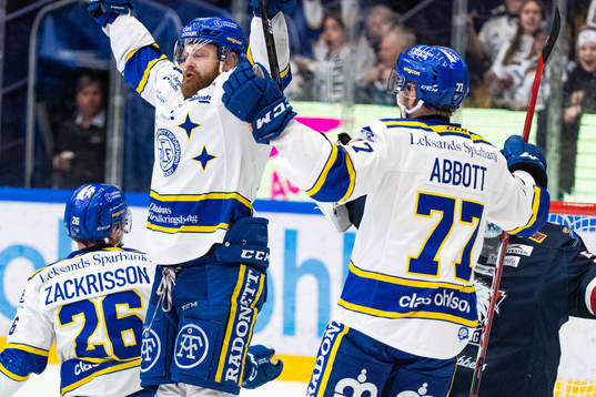 Leksands Mattias Ritola jublar