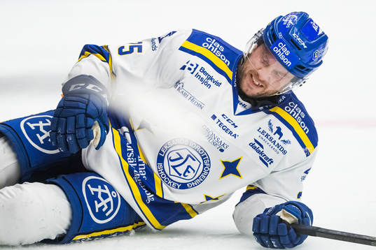 Leksands Linus Persson har ont