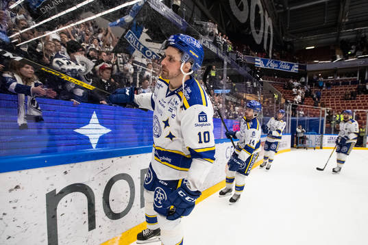 Leksands Johan Fransson jublar