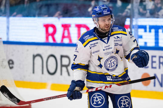 Leksands Spencer Abbott jubel