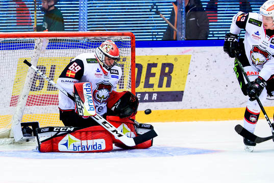 Malmö Redhawks målvakt Oscar Alsenfelt