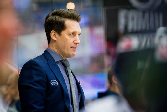 Växjös tränare Sam Hallam