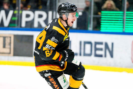 Skellefteås Jonathan Pudas jublar