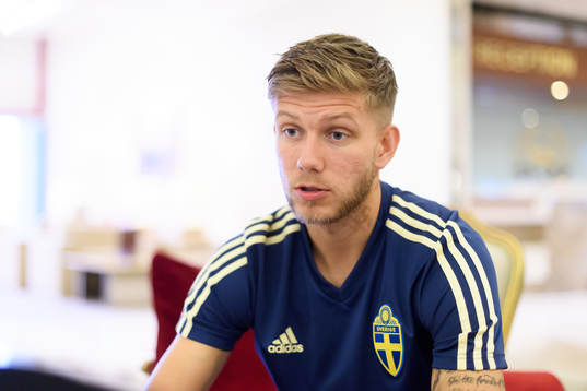 Anton Salétros is being interviewed