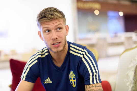 Anton Salétros is being interviewed
