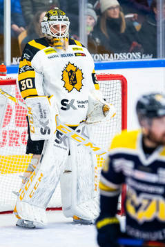 Skellefteås målvakt Gustaf Lindvall