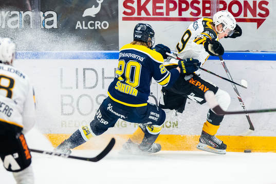 s Linus Sandin och Skellefteås Albin Sundsvik