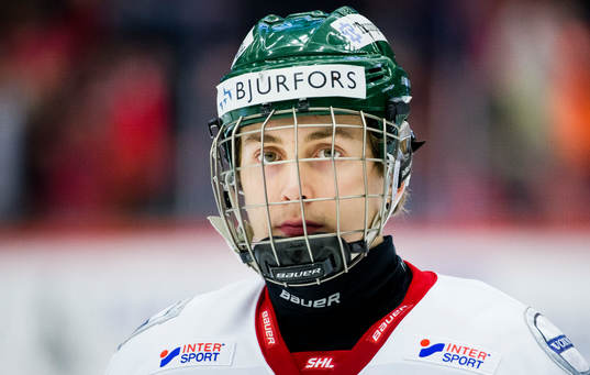 Frölundas Ludwig Persson deppar