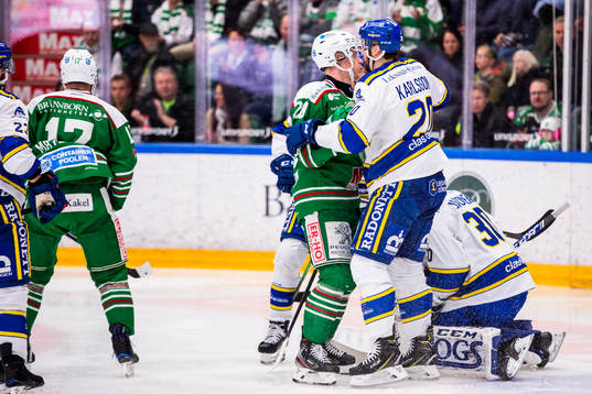 Rögles Anton Bengtsson och Leksands Mattias Karlsson