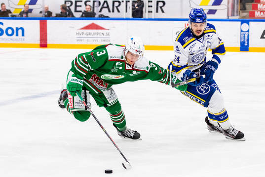 Rögles Daniel Bertov och Leksands Thomas Valkvae Olsen