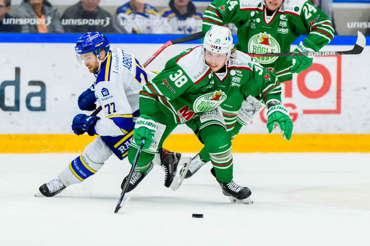 Leksands Spencer Abbott och Rögles Erik Andersson
