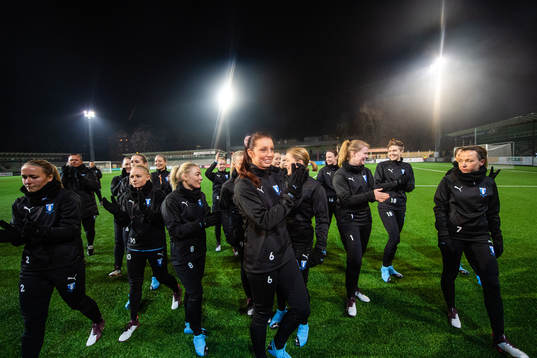 Malmö FFs spelare jublar
