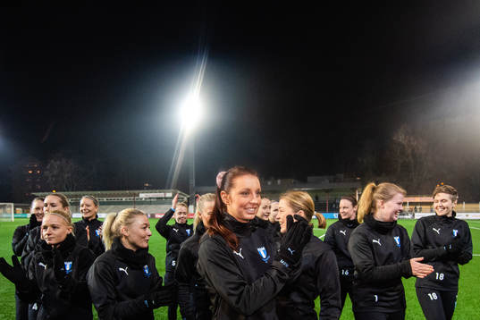 Malmö FFs Malin Gunnarsson jublar