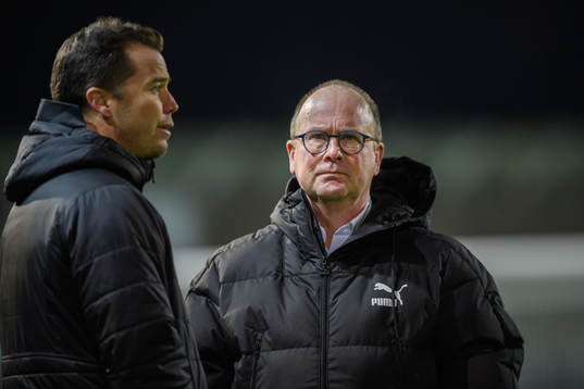 Sportchef Daniel Andersson och Mats Engqvist