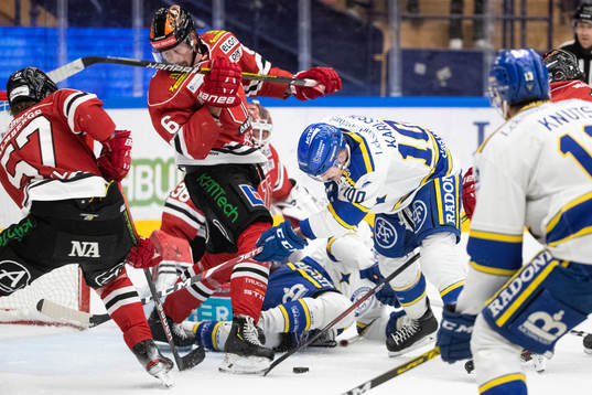 Örebros Gustav Backström och Leksands Martin Karlsson