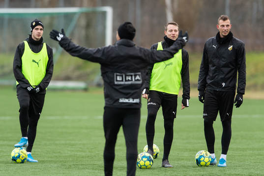 Jasse Tuominen, Viktor Lundberg och Gustaf Nilsson
