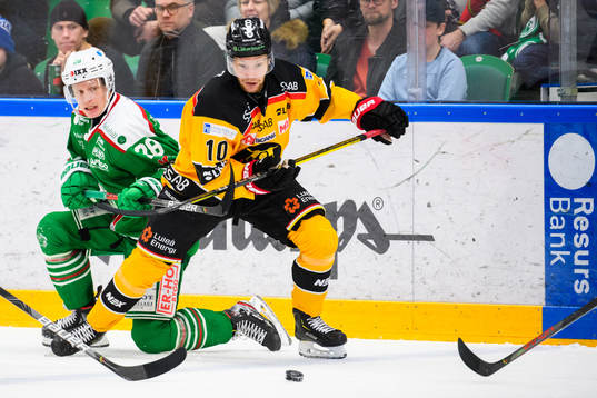 Rögles Anton Bengtsson och Luleås Einar Emanuelsson