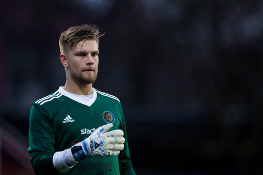Karlstads målvakt Oscar Jonsson
