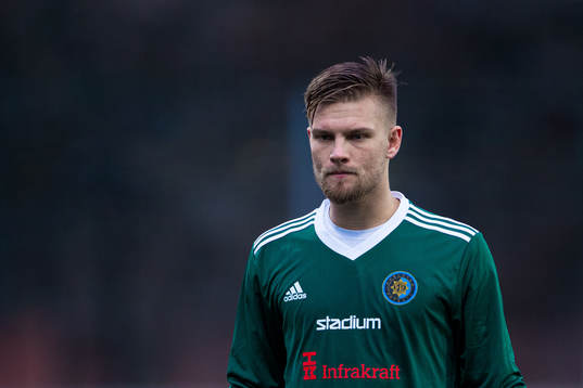 Karlstads målvakt Oscar Jonsson