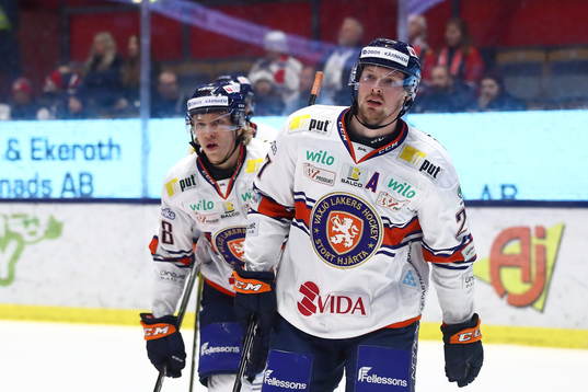 Växjös Martin Lundberg jublar