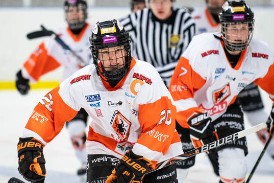 Karlskronas Kathryn Kennedy jublar