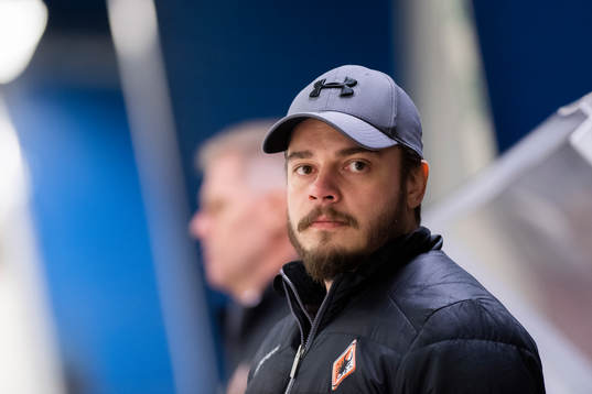 Karlskronas assisterande tränare Alexander Blomqvíst