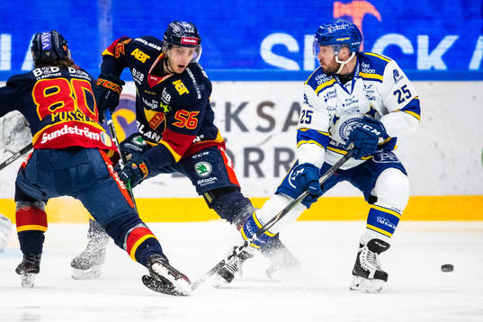Leksands Linus Persson och Djurgårdens Robin Norell