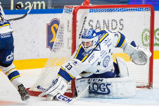 Leksands målvakt Axel Brage
