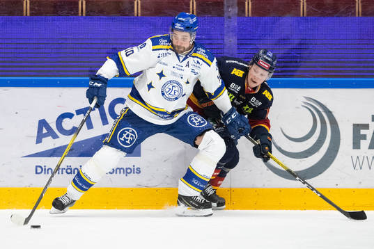 Leksands Johan Fransson och Djurgårdens Henrik Eriksson