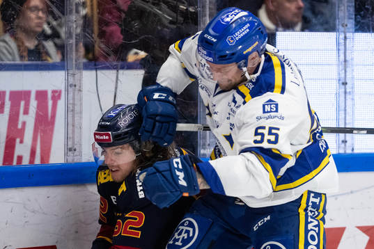 Leksands Jonas Ahnelöv och Djurgårdens Manuel Ågren