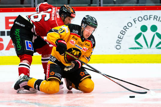 Luleås Juhani Tyrväinen och Örebros Mathias Bromé