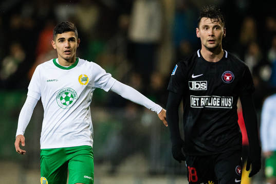 Hammarbys Aimar Sher och Midtjyllands Kaan Kairinen