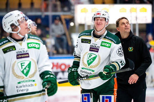 Färjestads Gustav Rydahl har ont