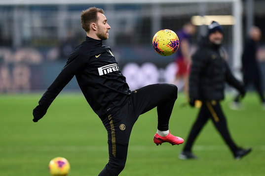 January 29, 2020, Milan, Italy: Christian Eriksen of Inter