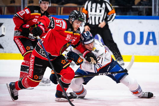 Luleås Konstantin Komarek och Växjös Filip Cederqvist