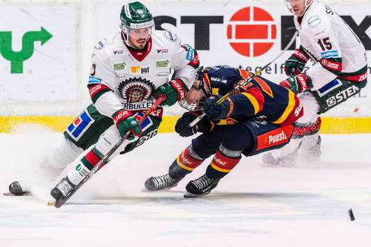 Frölundas Sebastian Stålberg och Djurgårdens William