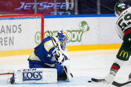 Leksands målvakt Janne Juvonen