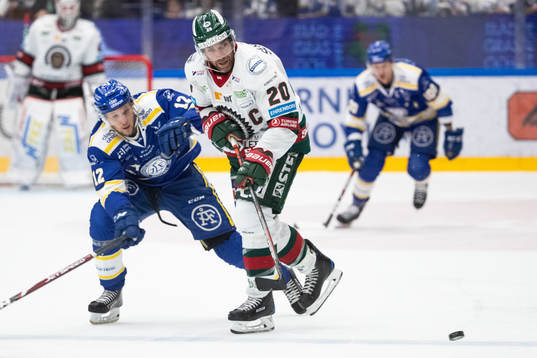 Leksands Fredrik Forsberg och Frölundas Joel Lundqvist