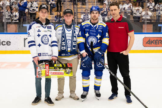 Leksands Oskar Lang utsedd till matchens lirare av dagens